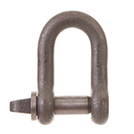 S/Col Large Dee Shackle - Type A Screw Pin